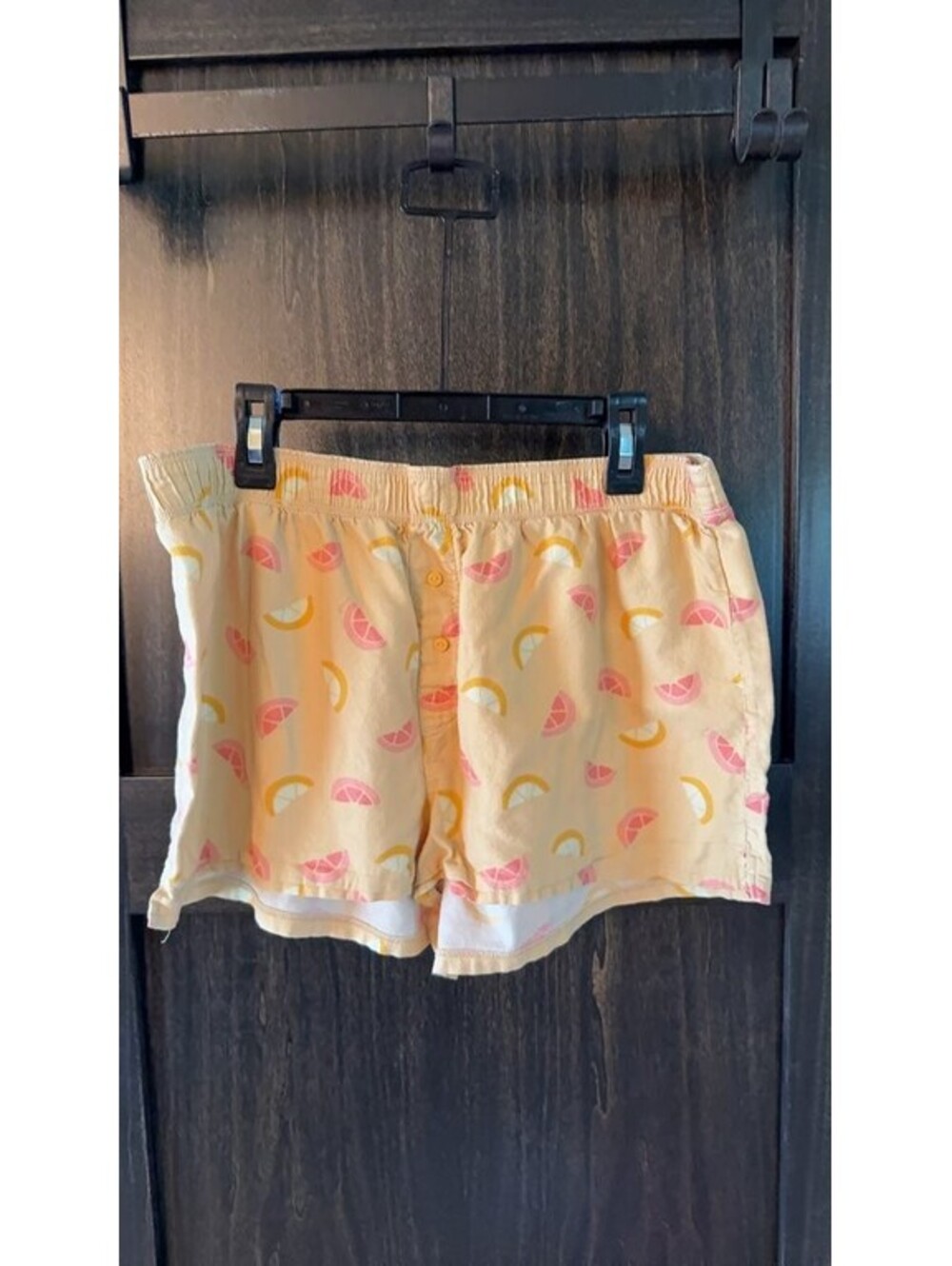 PINK Citrus Print Lounge Shorts Small 0202